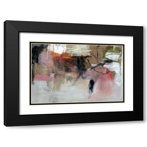 Unknown Lands Black Modern Wood Framed Art Print with Double Matting by Lauzon, Danielle