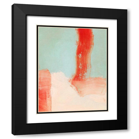 Color Study Black Modern Wood Framed Art Print with Double Matting by Lehnhardt, Iris