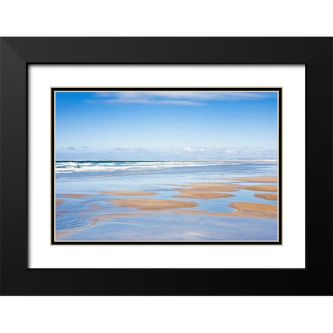 Fermoyle Black Modern Wood Framed Art Print with Double Matting by Leprince, Vincent