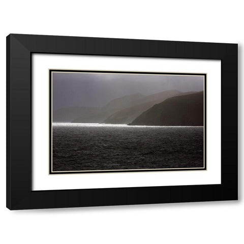 Blasket Islands Black Modern Wood Framed Art Print with Double Matting by Leprince, Vincent