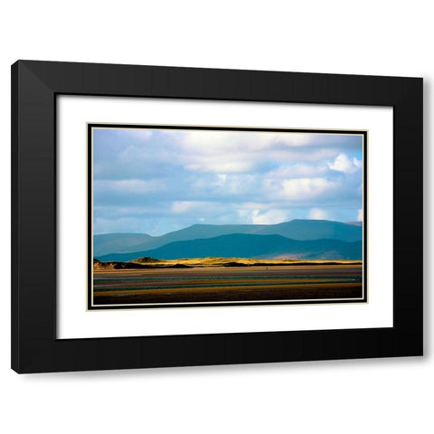 Inch No. 1 Black Modern Wood Framed Art Print with Double Matting by Leprince, Vincent