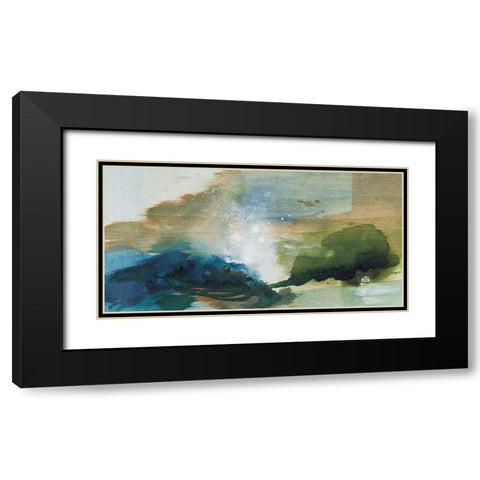 Mermaid Pool Black Modern Wood Framed Art Print with Double Matting by Leaver, Tara