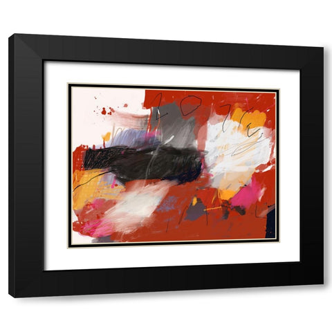 2023 Black Modern Wood Framed Art Print with Double Matting by Lauzon, Danielle