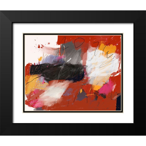 2023 Black Modern Wood Framed Art Print with Double Matting by Lauzon, Danielle