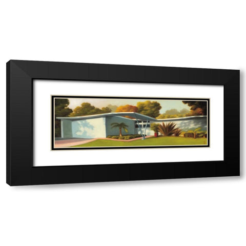 Mar Vista Black Modern Wood Framed Art Print with Double Matting by Monzon, Rick