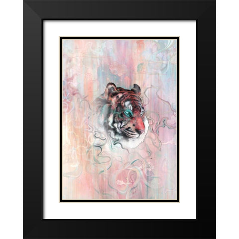 Illusive by Nature Black Modern Wood Framed Art Print with Double Matting by Miller, Mat