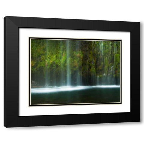 Paradise Black Modern Wood Framed Art Print with Double Matting by Mikaels, Natalie