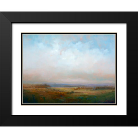 Into the Foothills Black Modern Wood Framed Art Print with Double Matting by McCarthy, William