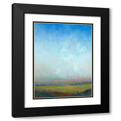 In the Openness Black Modern Wood Framed Art Print with Double Matting by McCarthy, William
