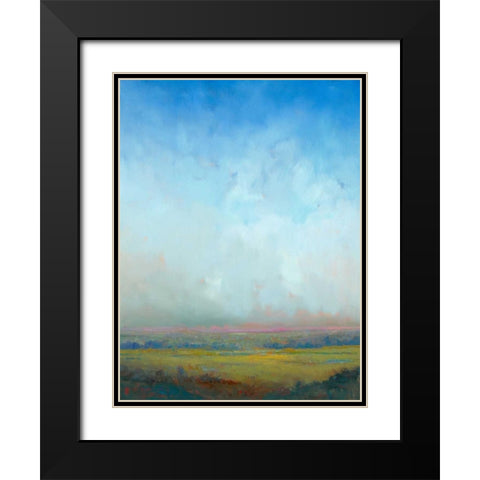 In the Openness Black Modern Wood Framed Art Print with Double Matting by McCarthy, William