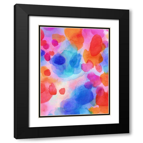 Elixir II Black Modern Wood Framed Art Print with Double Matting by Maldonado, Jacqueline