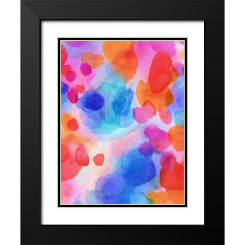 Elixir II Black Modern Wood Framed Art Print with Double Matting by Maldonado, Jacqueline