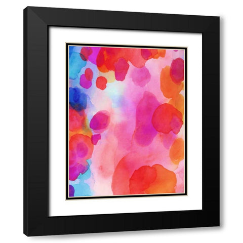 Speechless II Black Modern Wood Framed Art Print with Double Matting by Maldonado, Jacqueline