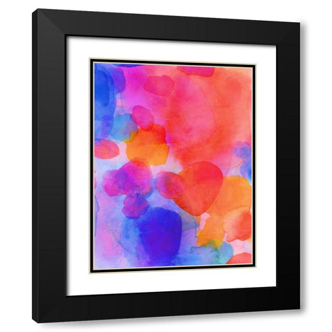 The Shaman II Black Modern Wood Framed Art Print with Double Matting by Maldonado, Jacqueline
