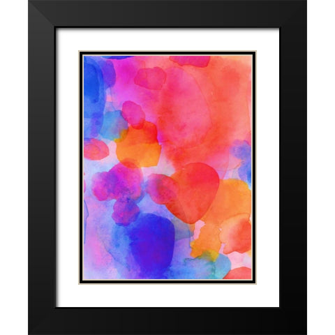 The Shaman II Black Modern Wood Framed Art Print with Double Matting by Maldonado, Jacqueline