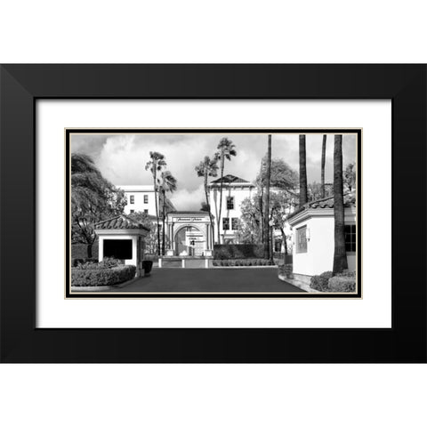 Paramount Stage Black Modern Wood Framed Art Print with Double Matting by Miamee, Golie