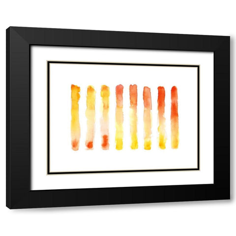 Fading Black Modern Wood Framed Art Print with Double Matting by Muren, Nancy LaBerge