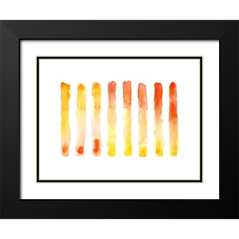 Fading Black Modern Wood Framed Art Print with Double Matting by Muren, Nancy LaBerge