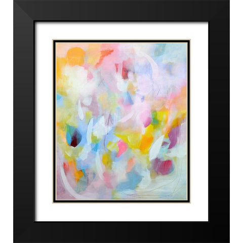 Bella Black Modern Wood Framed Art Print with Double Matting by Marrison, TA