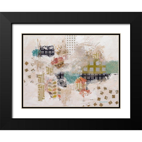 Fabricating Black Modern Wood Framed Art Print with Double Matting by McCourt, Suzanne