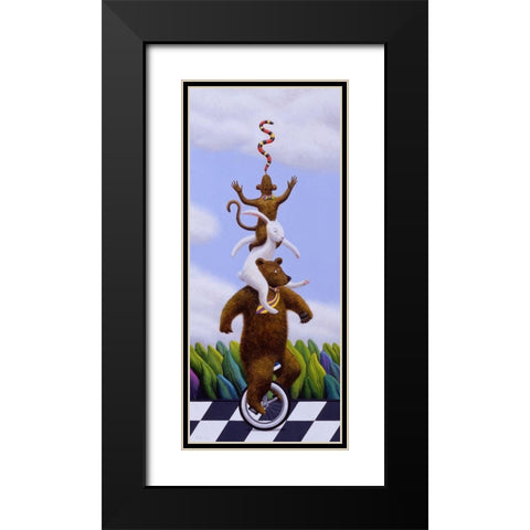 The Talent Show Black Modern Wood Framed Art Print with Double Matting by Miles, Chris