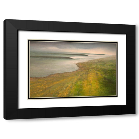 California II: Fertile Ground Black Modern Wood Framed Art Print with Double Matting by Mote, Michael