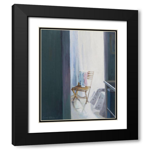 Noon in August Black Modern Wood Framed Art Print with Double Matting by Merino, Carmen