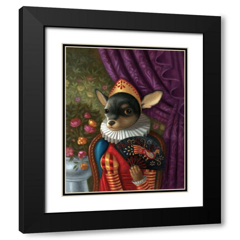 Violeta, Before Triumph Black Modern Wood Framed Art Print with Double Matting by Matarazzo, Gina