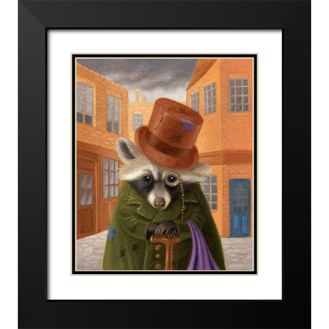 Dodger Black Modern Wood Framed Art Print with Double Matting by Matarazzo, Gina