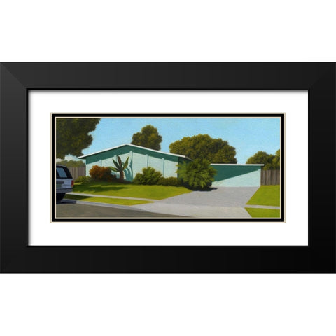Ventura Black Modern Wood Framed Art Print with Double Matting by Monzon, Rick
