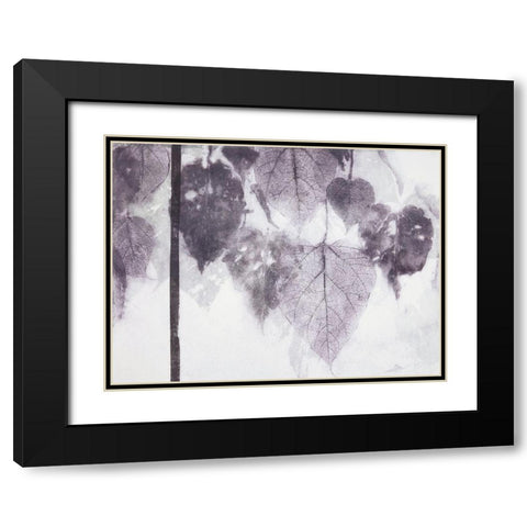 Catalpa Black Modern Wood Framed Art Print with Double Matting by MacCollum, Cynthia