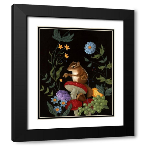 The Littlest Sentinel Black Modern Wood Framed Art Print with Double Matting by Matarazzo, Gina