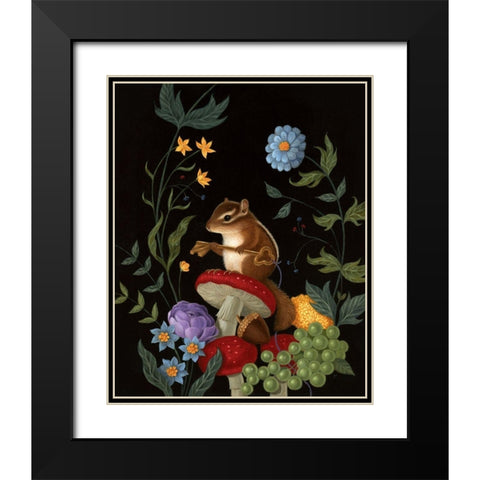 The Littlest Sentinel Black Modern Wood Framed Art Print with Double Matting by Matarazzo, Gina