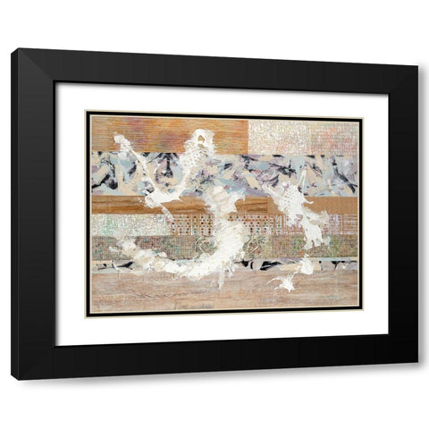 For The Joy of It Black Modern Wood Framed Art Print with Double Matting by McCourt, Suzanne