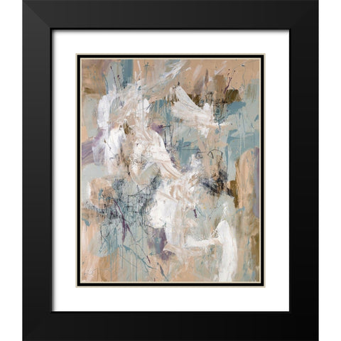 Sea Changes Black Modern Wood Framed Art Print with Double Matting by McCourt, Suzanne