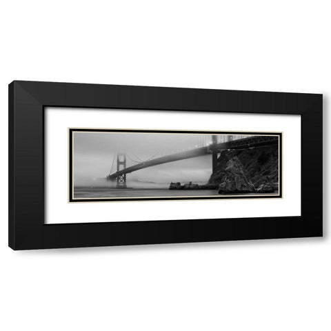 Horseshoe Bay Black Modern Wood Framed Art Print with Double Matting by Melville, Craig