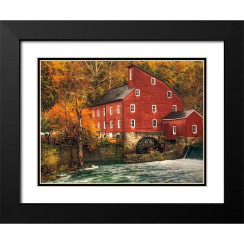 Country Living Black Modern Wood Framed Art Print with Double Matting by Mikaels, Natalie