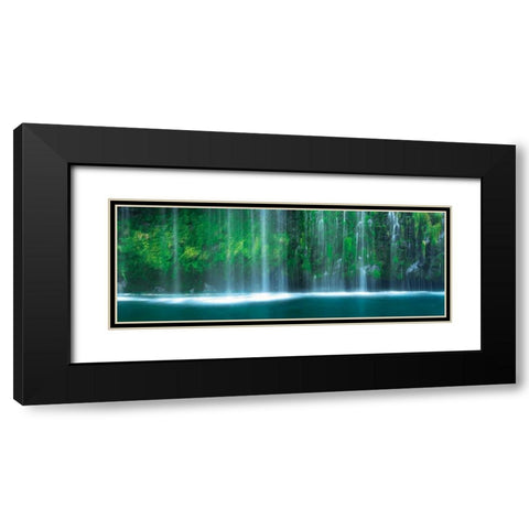 Hidden Paradise Black Modern Wood Framed Art Print with Double Matting by Mikaels, Natalie