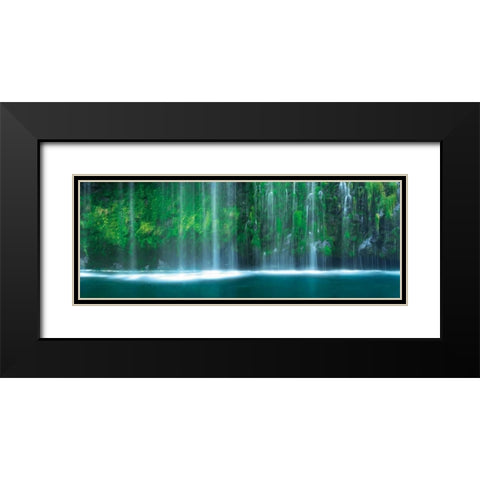 Hidden Paradise Black Modern Wood Framed Art Print with Double Matting by Mikaels, Natalie