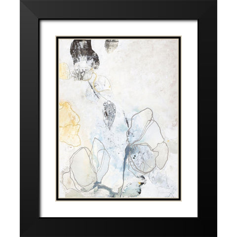 Nowhere Land 1 Black Modern Wood Framed Art Print with Double Matting by Design Fabrikken