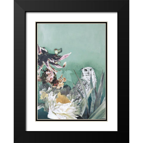 Haute Couture 8 Black Modern Wood Framed Art Print with Double Matting by Design Fabrikken