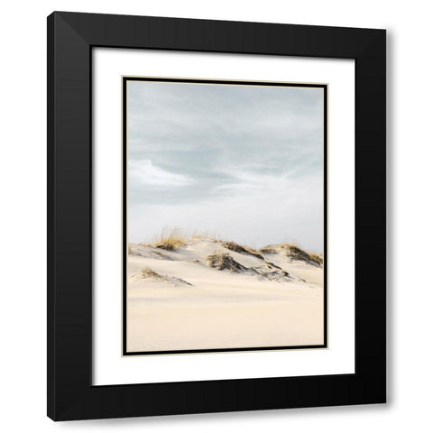 The Days Black Modern Wood Framed Art Print with Double Matting by Design Fabrikken