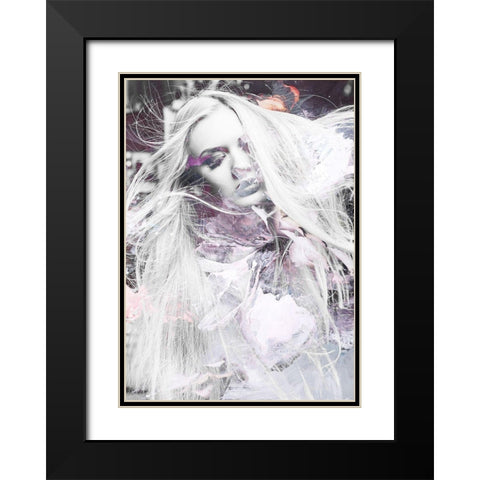 High and Dry Black Modern Wood Framed Art Print with Double Matting by Design Fabrikken