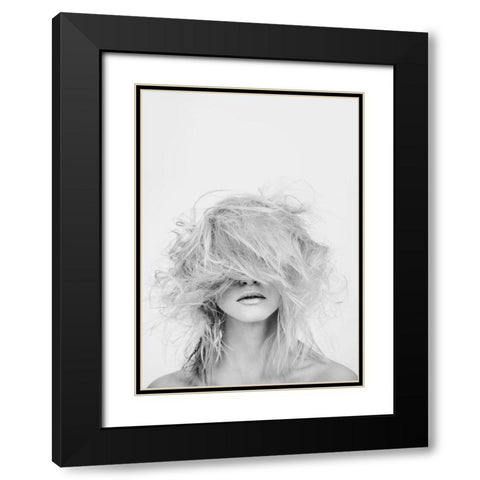 Makeover Black Modern Wood Framed Art Print with Double Matting by Design Fabrikken