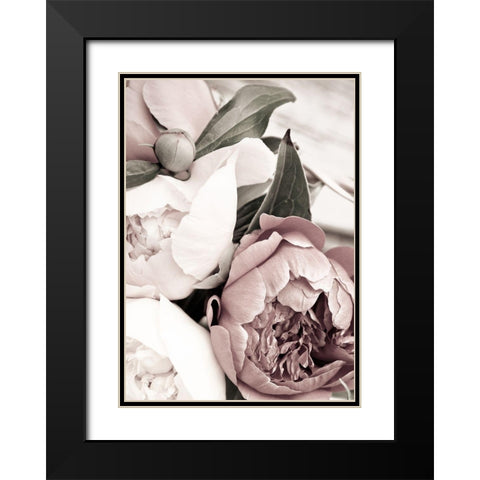 Opulent 1 Black Modern Wood Framed Art Print with Double Matting by Design Fabrikken