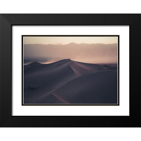 From This Day Forth Black Modern Wood Framed Art Print with Double Matting by Design Fabrikken