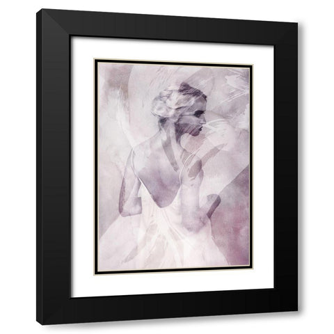 I Whish Black Modern Wood Framed Art Print with Double Matting by Design Fabrikken
