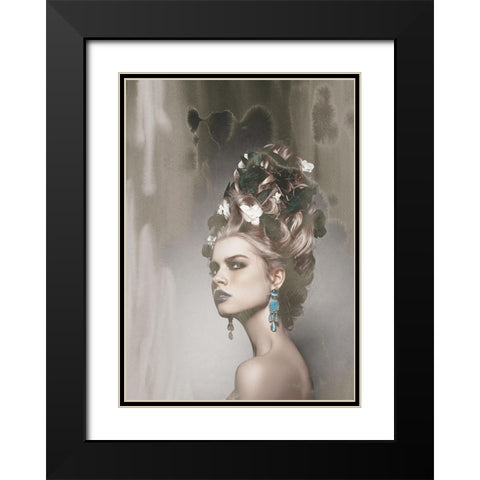 I Know Black Modern Wood Framed Art Print with Double Matting by Design Fabrikken