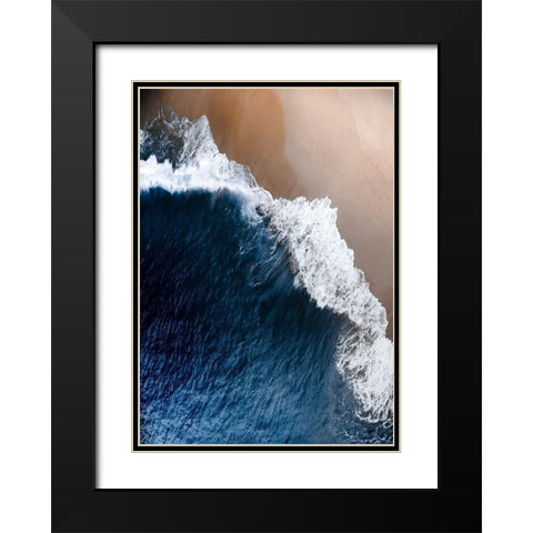 From Above 8 Black Modern Wood Framed Art Print with Double Matting by Design Fabrikken
