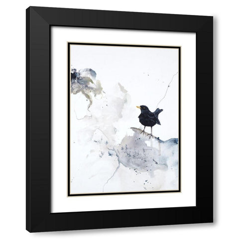 Curiosity 2 Black Modern Wood Framed Art Print with Double Matting by Design Fabrikken